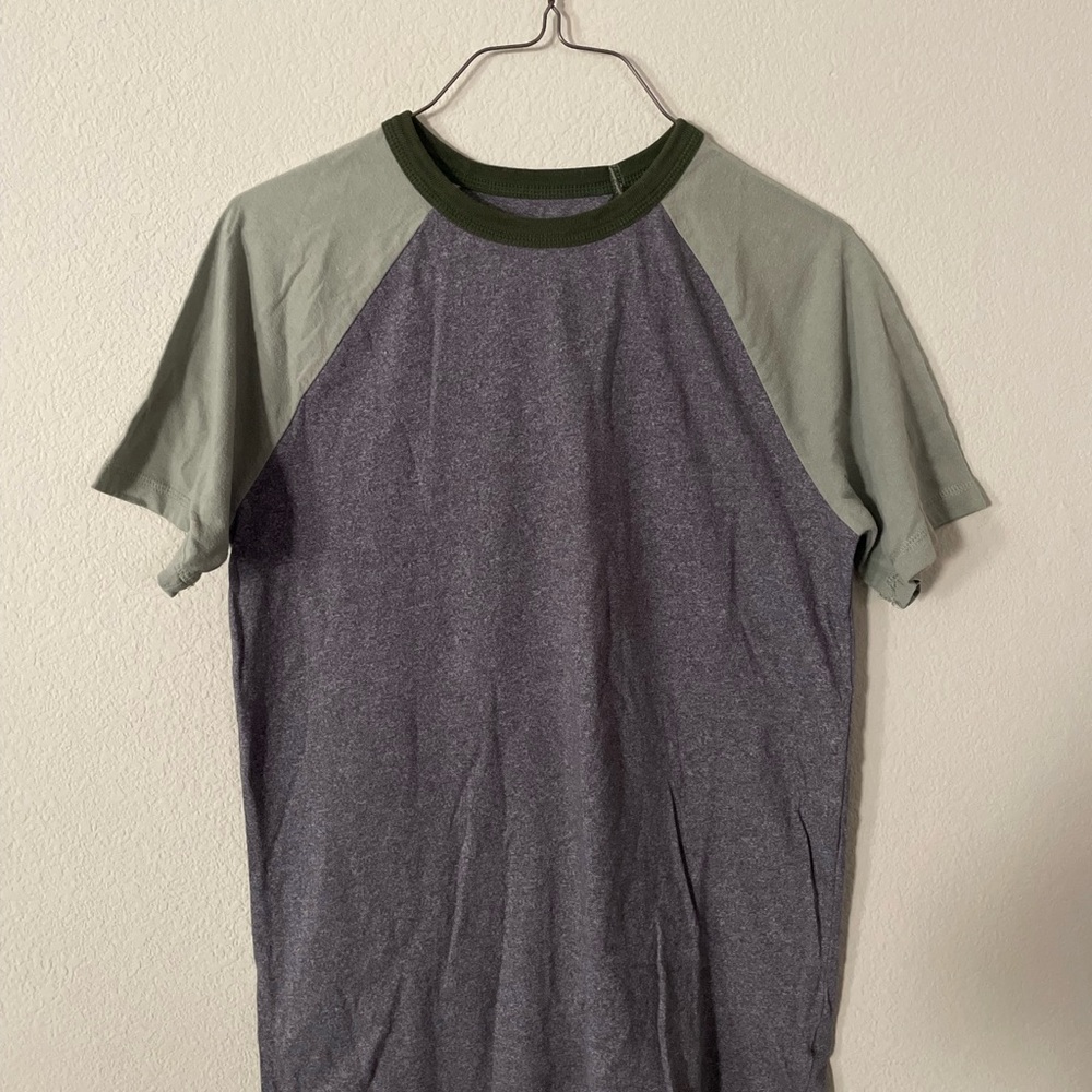 Cat and Jack green and grey workout T- shirt.